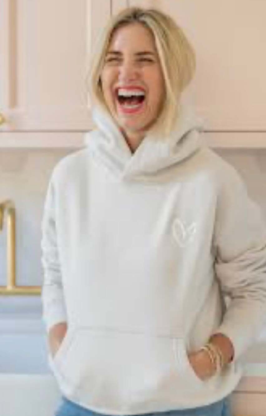 Women's Live What You Love Relaxed Hoodie Sz sm
